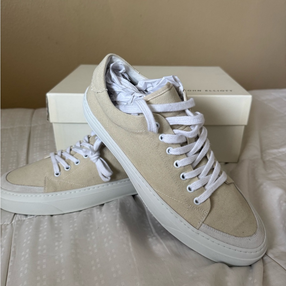 John Elliott Canvas Low-Top Sneakers